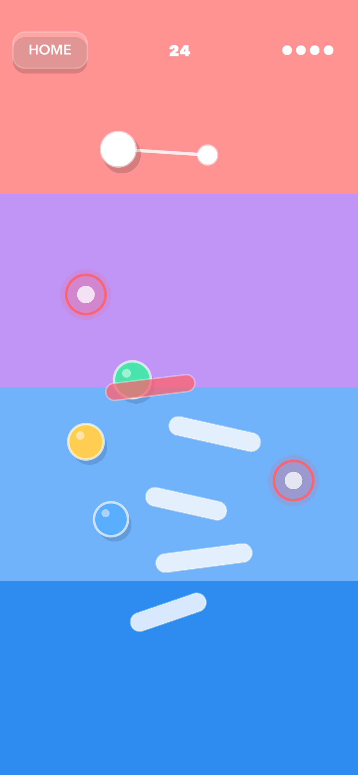Pendulum Pop level with portals